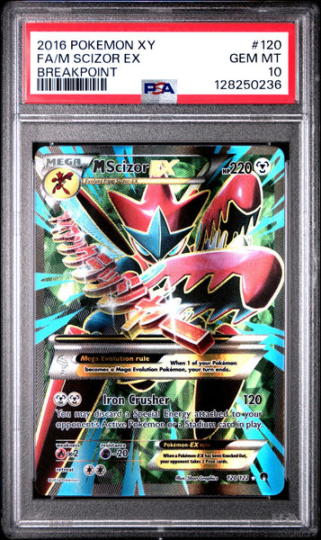 PSA 10 M Scizor EX – Texas-TCG