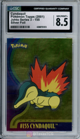 CGC 8.5 Cyndaquil Johto Series Foil