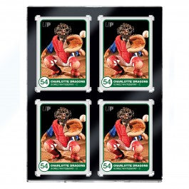 Ultra Pro 4-Card One Touch Black Border 35-Point