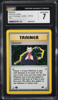 CGC 7-9 1st Edition Trainer Holos - Gym Heroes - Koga Blaine Giovanni Misty!