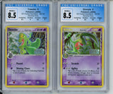 CGC 8.5 Treecko/Grovyle Crystal Guardians Reverse Holos