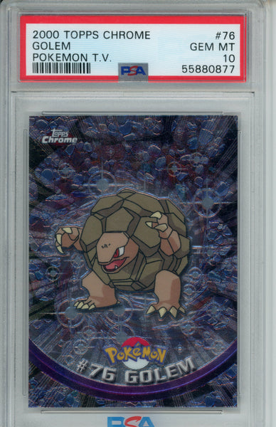 PSA 10 Golem Topps Chrome