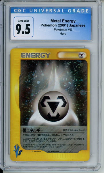 CGC 9.5 Metal Energy Pokemon VS