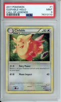 PSA 9 Clefable Holo - Call of Legends