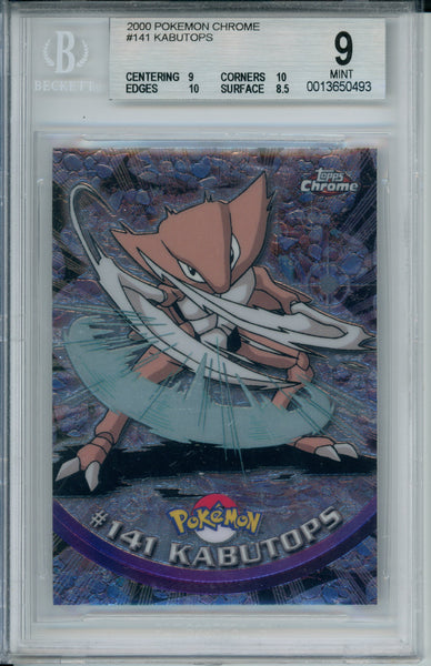 BGS 9 Kabutops Topps Chrome