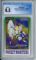 CGC 8.5 Beedrill Bandai Cardass