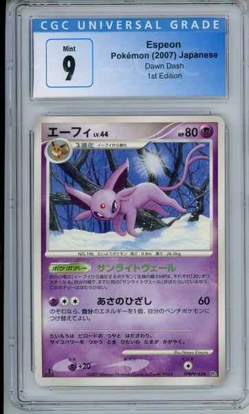 CGC 9 Japanese Espeon - Dawn Dash