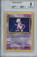 BGS 9 Mewtwo Base Set Unlimited