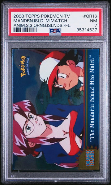 PSA 7 Mandarin Miss Match Topps Foil