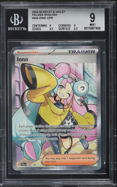 BGS 9 Iono Full Art - Paldea Evolved