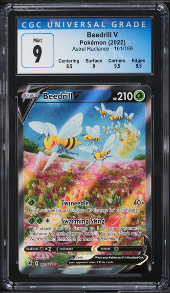 CGC 9 Beedrill V Alt Art - With Subs